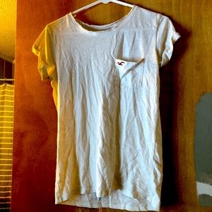 White Hollister shirt size M lmk if interested